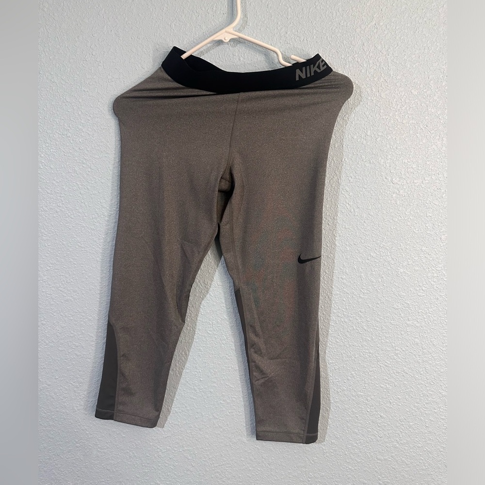 Nike Grey Workout Tights, NEW